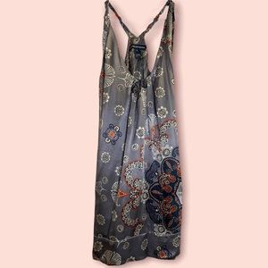 French Connection Silk Paisley Dress